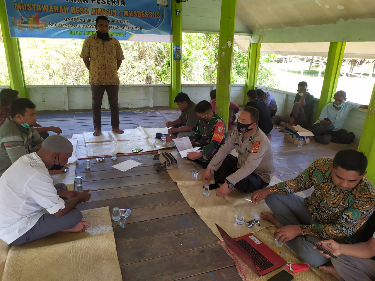 Duo Babin, Hadiri Musyawarah Desa Khusus (Mudessus) di Desa Binaan
