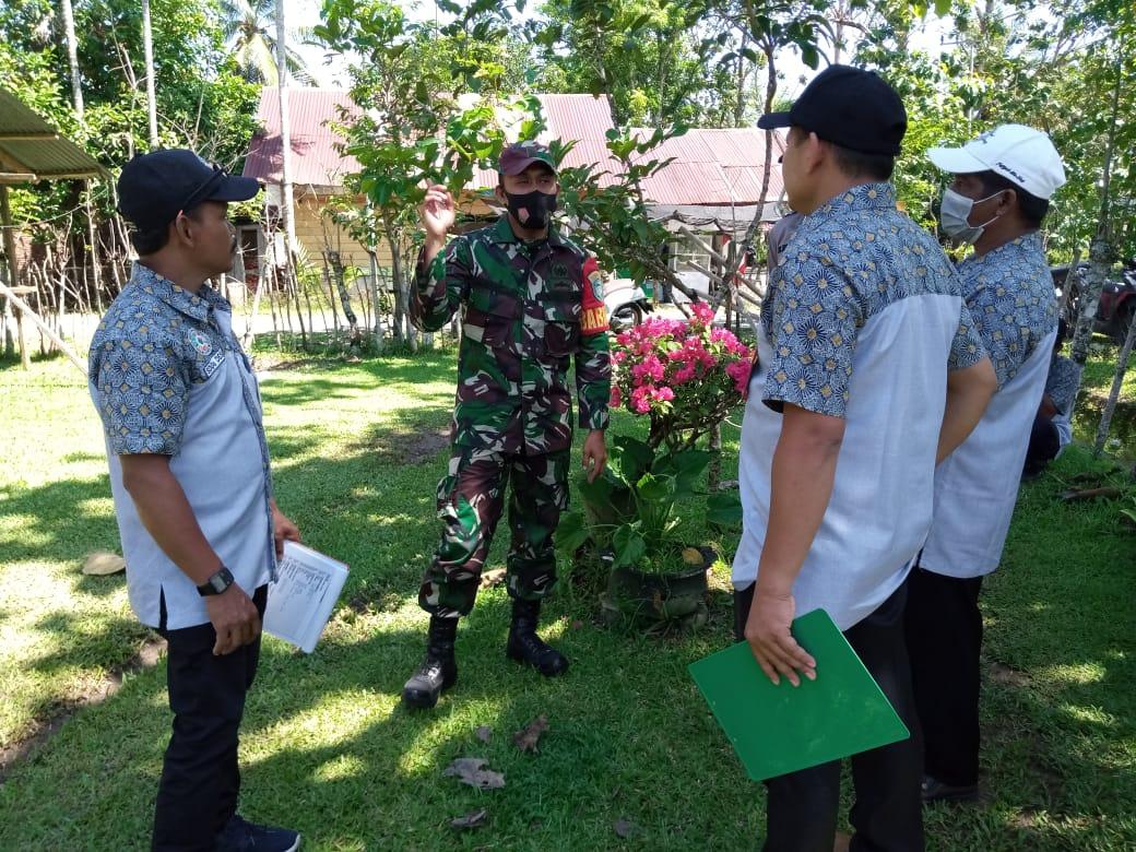 Sertu Heri Purwanto Dampingi Relawan Pokja PDT Dalam Pemutahiran Info Data Masyarakat