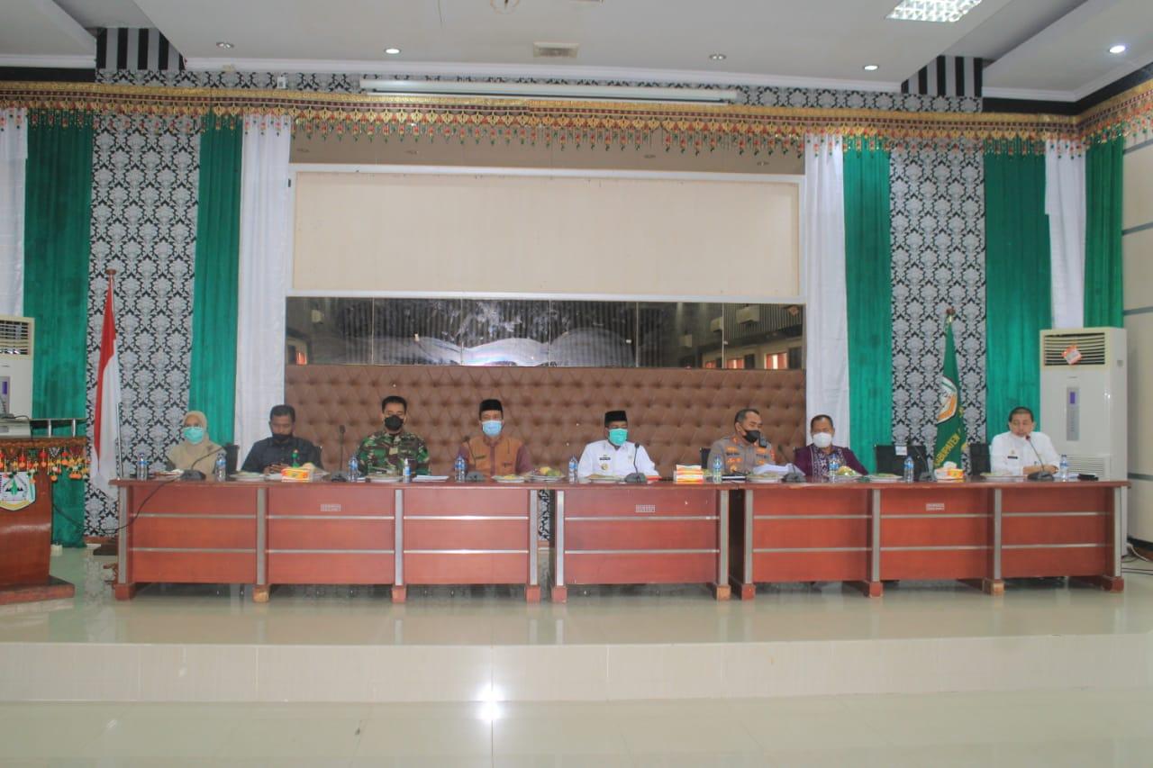 Satgas Gugus Covid-19 Aceh Tenggara Adakan Rapat Evaluasi