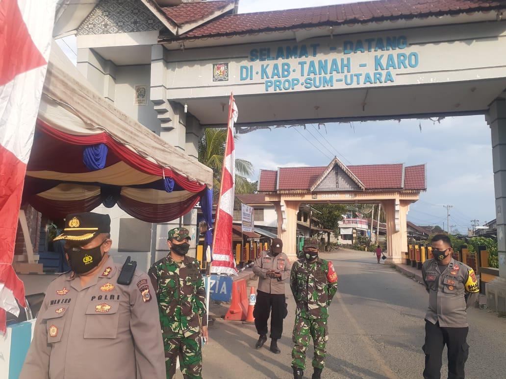 Tim Gugus Covid-19, Cek Kesiapan Posko Perbatasan Sumut-Aceh
