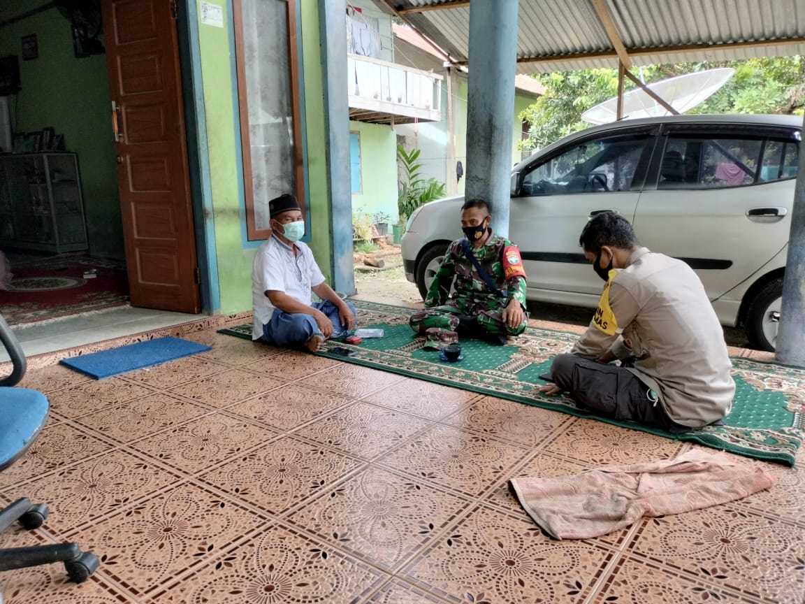 Kompak Babinsa Dan Bhabinkamtibmas Komsos Dengan Tokoh Agama