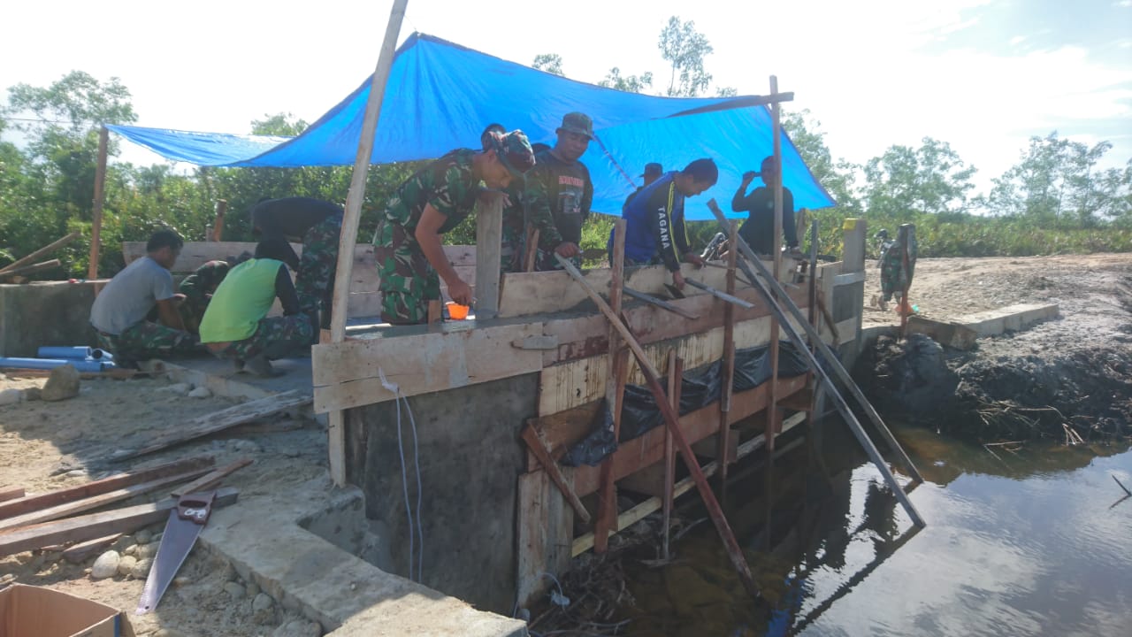 Kapendam IM: Satgas TMMD Kodim 0108/Agara Bersama Masyarakat Terus Kebut Pengerjaan RTLH