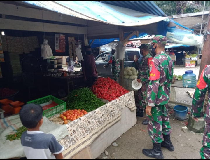 Subsatgas Covid 19 tetap semangat Sosialisasikan Prokes dalam Penanganan Covid 19