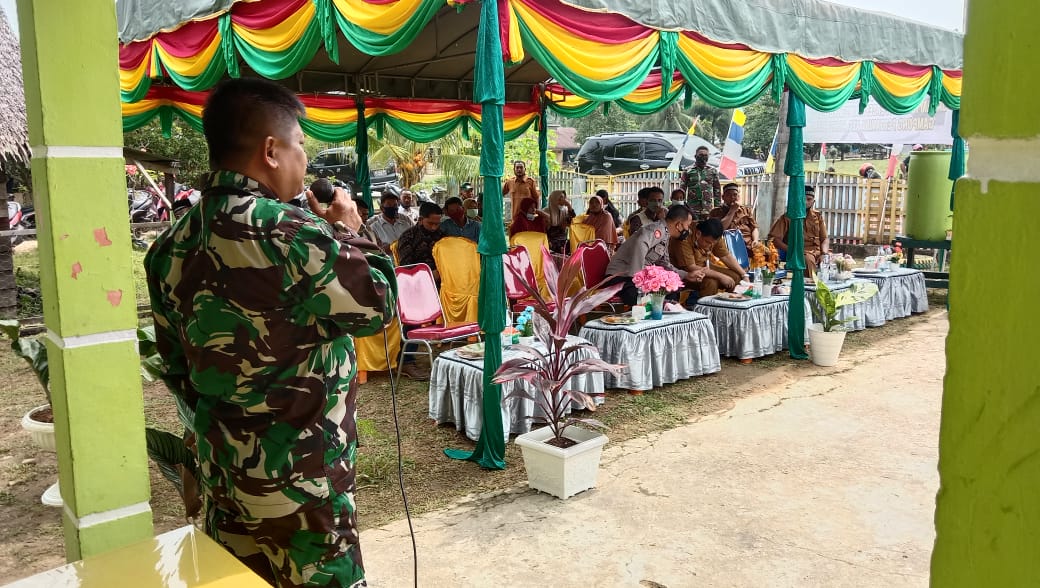 Danramil 14/Rantau Peureulak Beserta Muspika Sosialisasi Pentingnya Vaksin Bagi Masyarakat