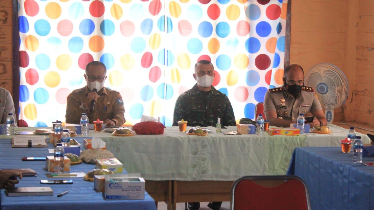 Dandim Aceh Selatan Hadiri Rakor Percepatan Penanganan Covid-19 di Wilayah Kabupaten Aceh Selatan