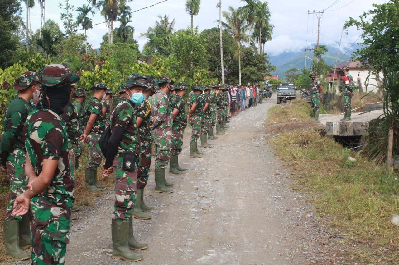 Apel Pagi Bangkitkan Semangat Satgas TMMD