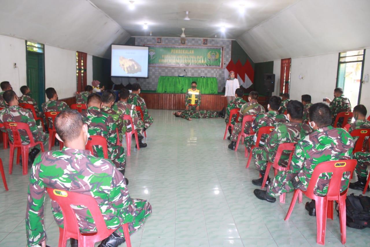 Anggota Kodim 0108/Agara Terima Pembekalan Resisutasi Jantung Paru ( RJP )