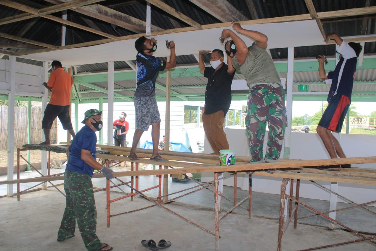 Hari ke-2 Pra TMMD 111 Kodim 0108/Agara Rehap Mushola