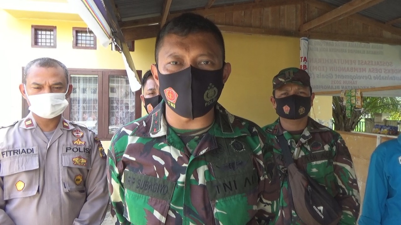 Dandim Abdya Apresiasi Antusiasme Masyarakat Divaksinasi Cukup Tinggi