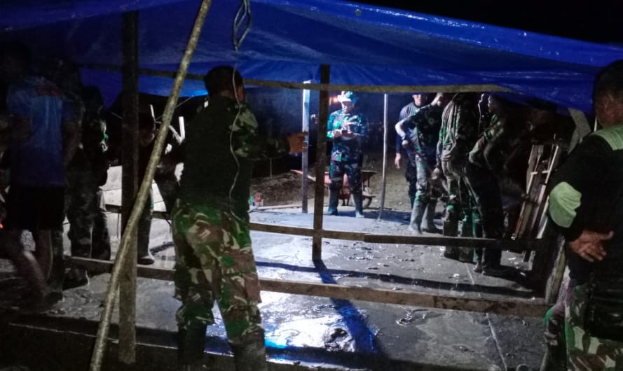 Kapendam IM: Satgas TMMD Kodim 0109/Aceh Singkil Lembur Bangun Jembatan