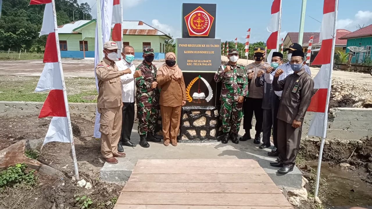 Kapendam IM: TMMD Kodim 0115/Simeulue Resmi Berakhir