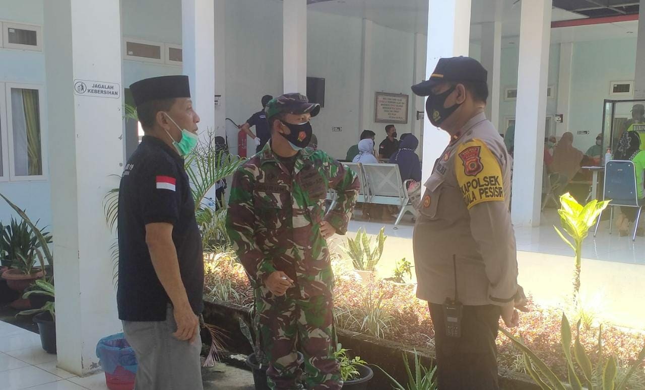Dandim 0116/Nagan Raya Kawal langsung Antusias Warga yang Laksanakan Vaksinasi Yang Melebihi Target