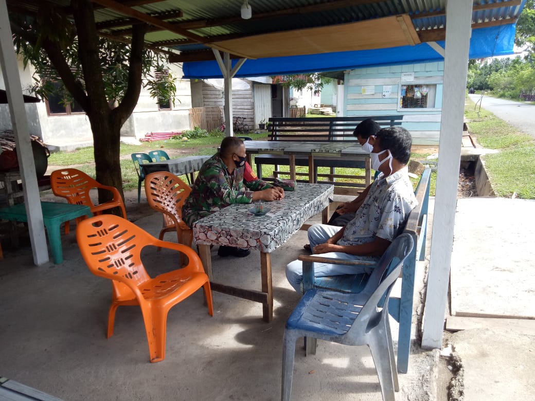 Serka Nasri Himbau Warga Tidak Membuka dan Membersihkan Lahan Kebun Dengan Cara Dibakar