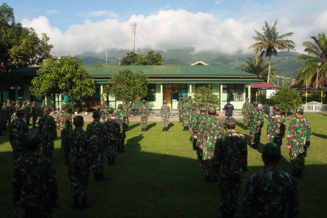 Dandim Agara Berpesan: Prajurit Tegak Lurus Pedoman Netralitas TNI di Tengah Pesta Demokrasi