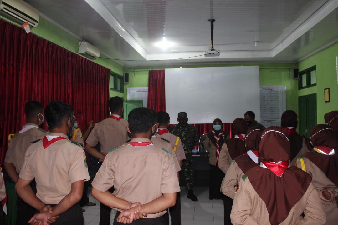 Pramuka Saka Wira Kartika dibawah binaan Kodim 0116/Nagan Raya Dilepas, ini pesan Dandim