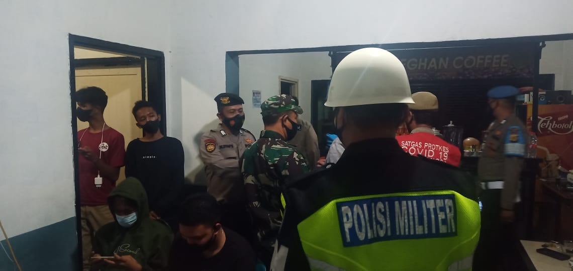 Kota Langsa Zona Merah Covid-19, Aparat Terus Gencarkan Patroli Tempat Keramaian