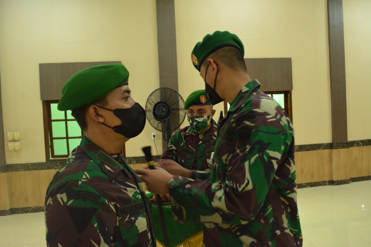 Dandim 0103/Aceh Utara Pimpin Tradisi Penerimaan Warga Baru