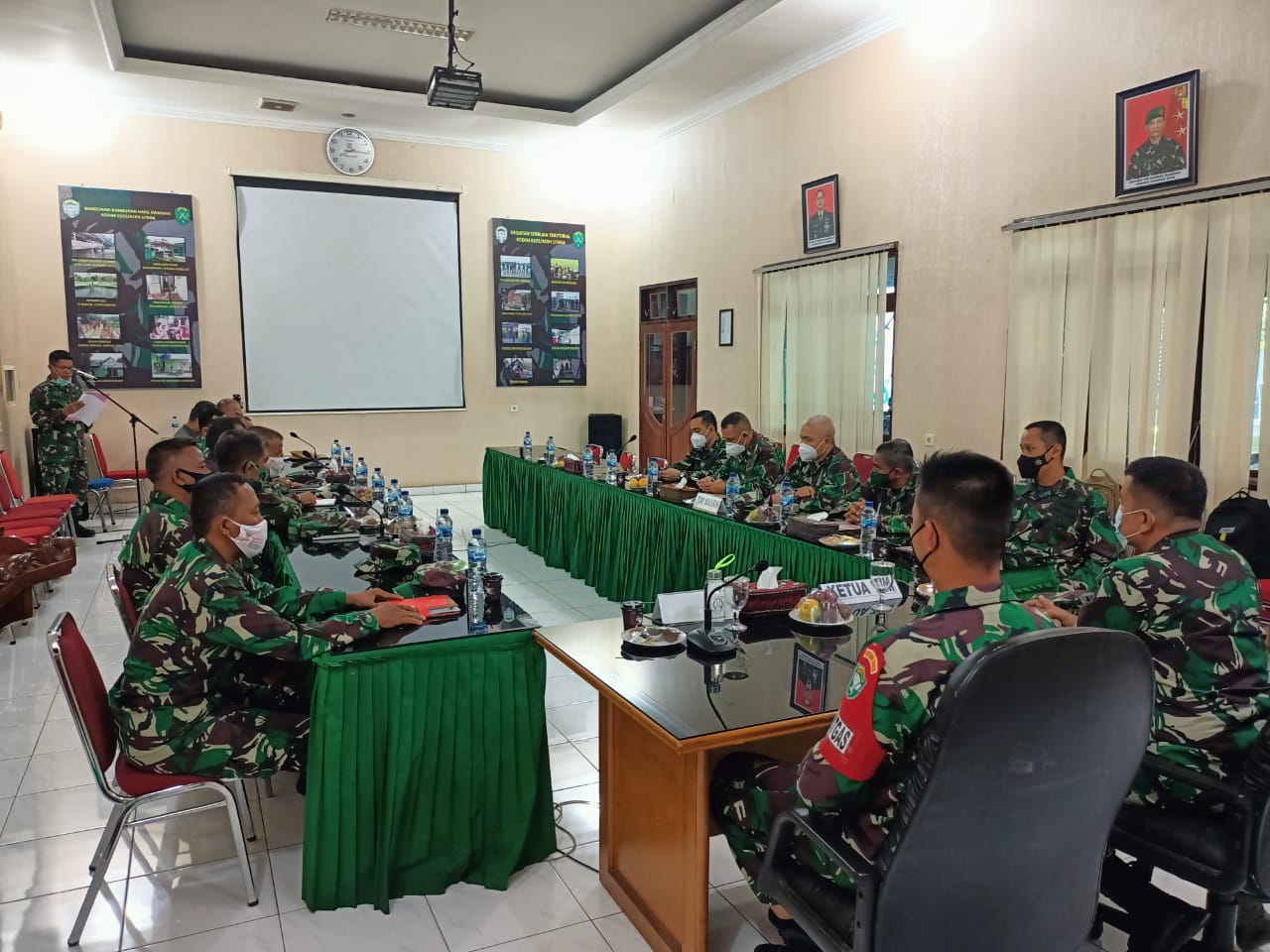 Tim Wasrik Current Audit Itdam IM Periksa Kodim 0103/Aceh Utara
