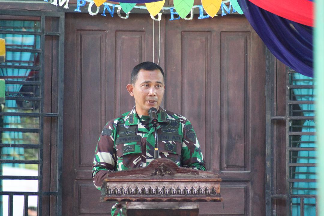 Kodim Abdya Gelar KB Kesehatan Semester II TA 2021