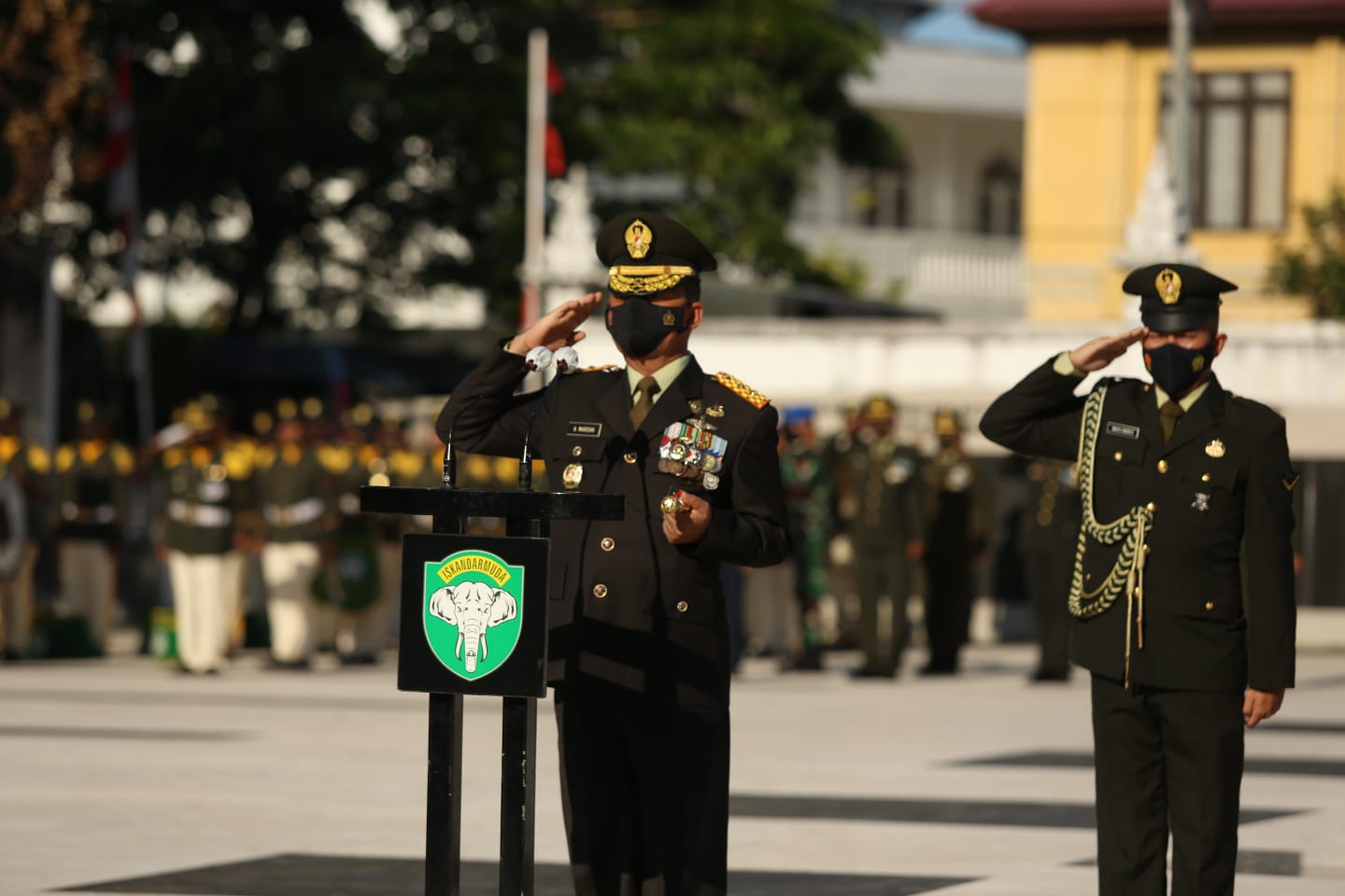 Jelang HUT ke-76 TNI, Pangdam IM Ziarah ke Taman Makam Pahlawan Banda Aceh