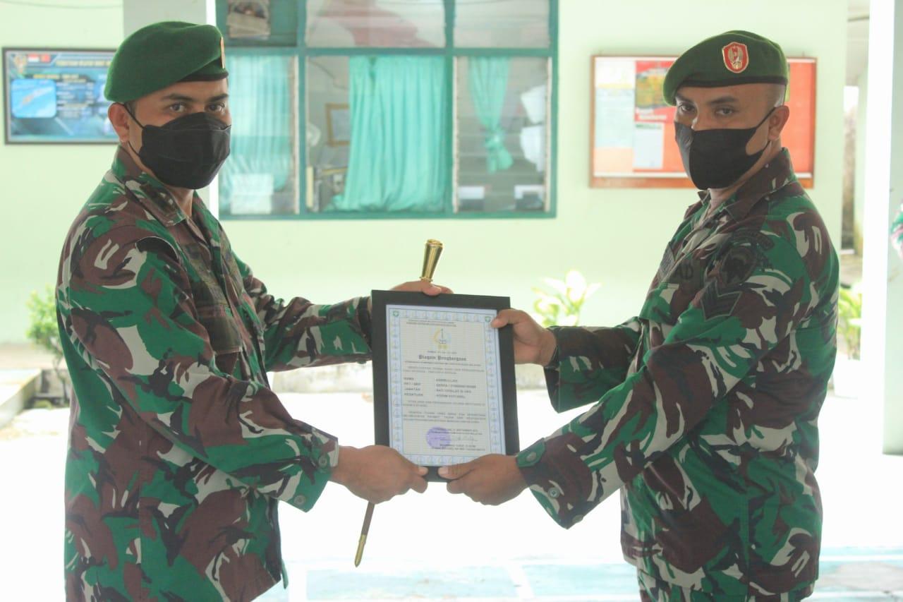 Kodim 0107/Aceh Selatan Gelar Upacara Kenaikan Pangkat dan Pindah Satuan