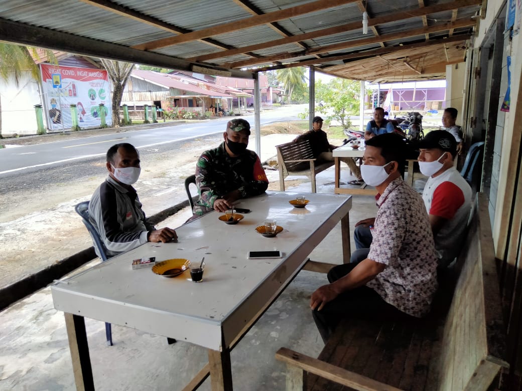 Jalin Komunikasi, Babinsa Laksanakan Komsos Dengan Warga Binaan
