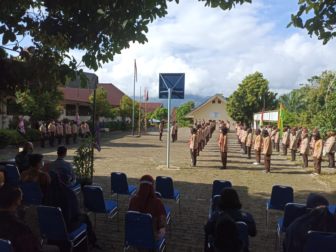Danramil Badar Ikuti Upacara Pembukaan Perkemsama Saka Taruna Bumi Se-Aceh
