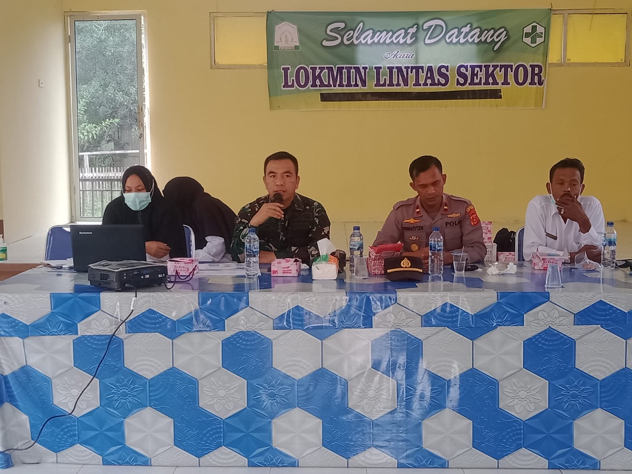 Danramil 17 Hadiri Lokalkarya Mini Lintas Sektor Kecamatan Idi Tunong