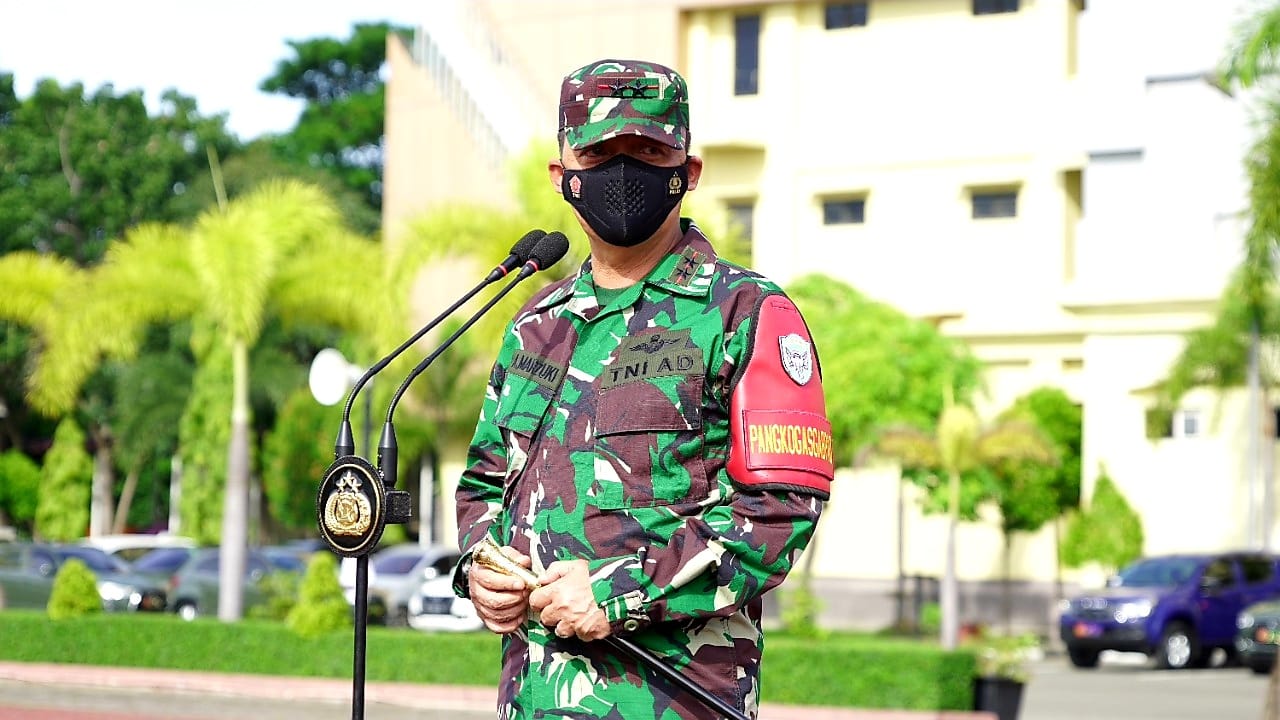 Pangdam IM Pimpin Apel Gelar Pasukan Pam VVIP