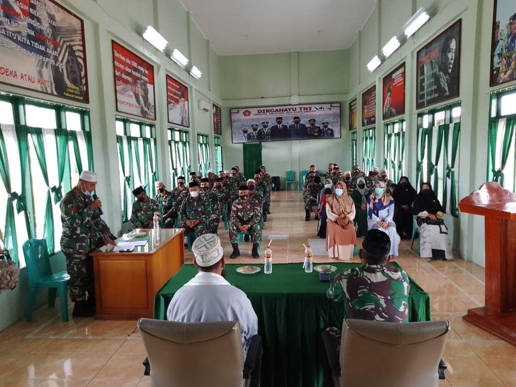 Kodim 0118/Subulussalam Gelar Peringatan Maulid Nabi Muhammad SAW