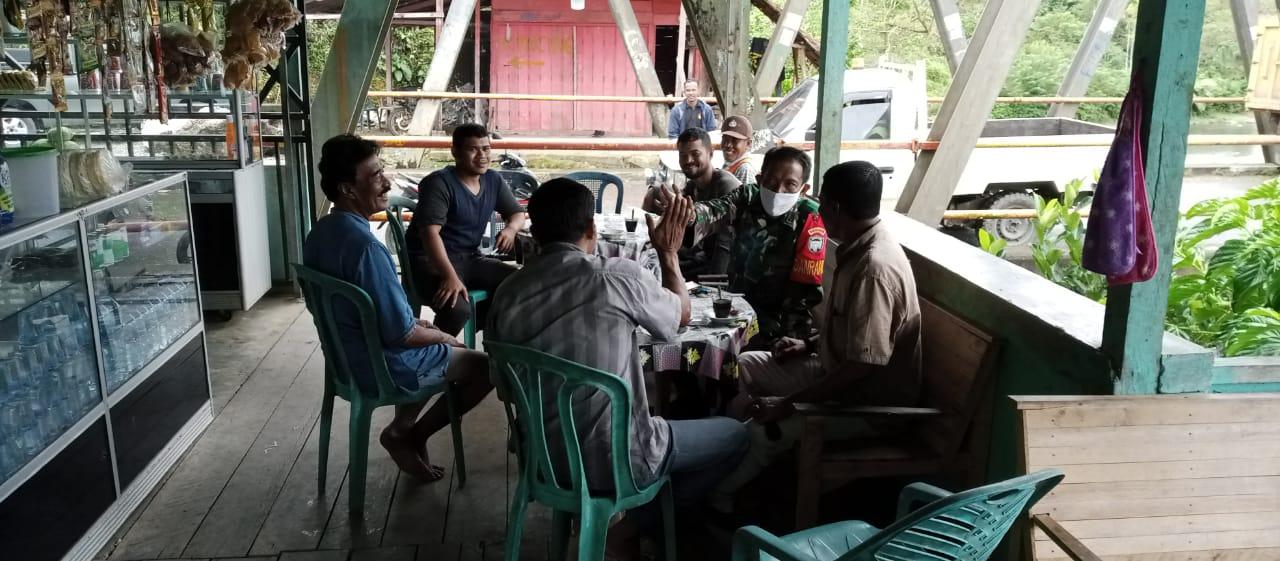 Harapan Penuh Danramil 04/Beutong kodim 0116 Nagan raya pada Pemerintah Daerah dan Perusahan agar dapat mempercepat pembangunan di wilayah Beutong