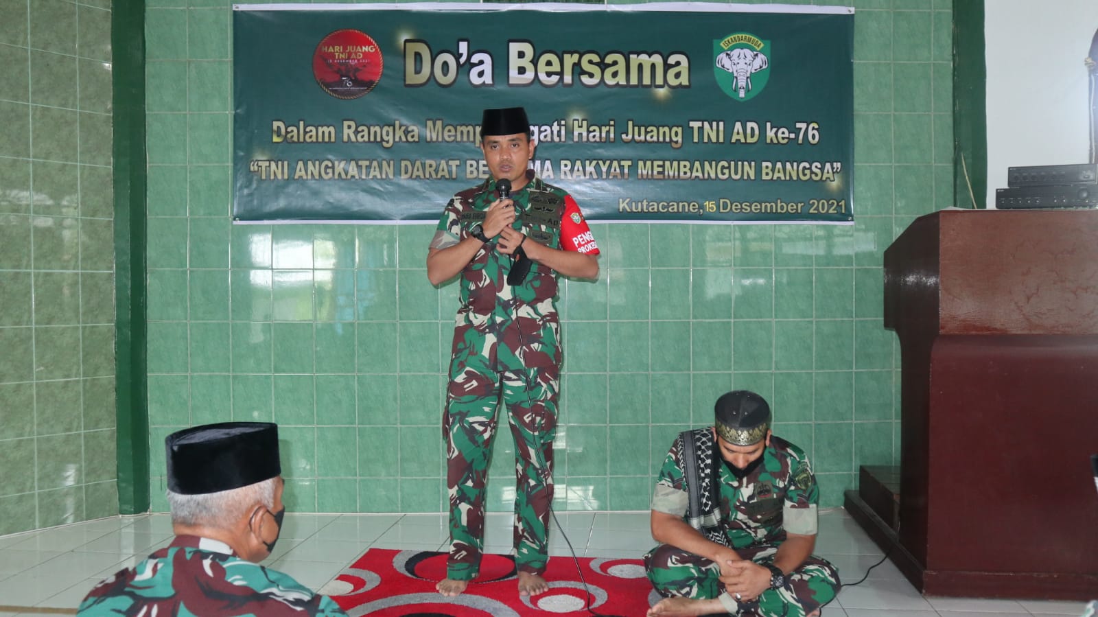 Do’a Bersama Dipanjatkan Jelang Hari Juang TNI-AD ke-76