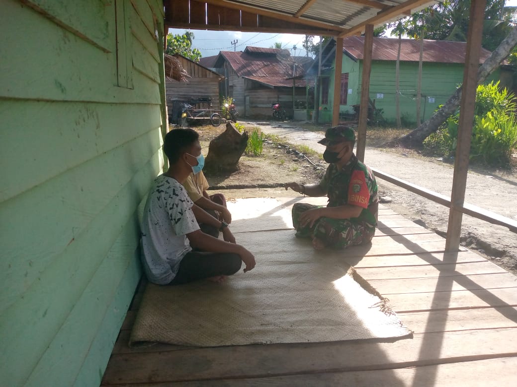 Komsos Bersama Warga Ajang Silaturahmi Dan Sosialisai Protokol Kesehatan