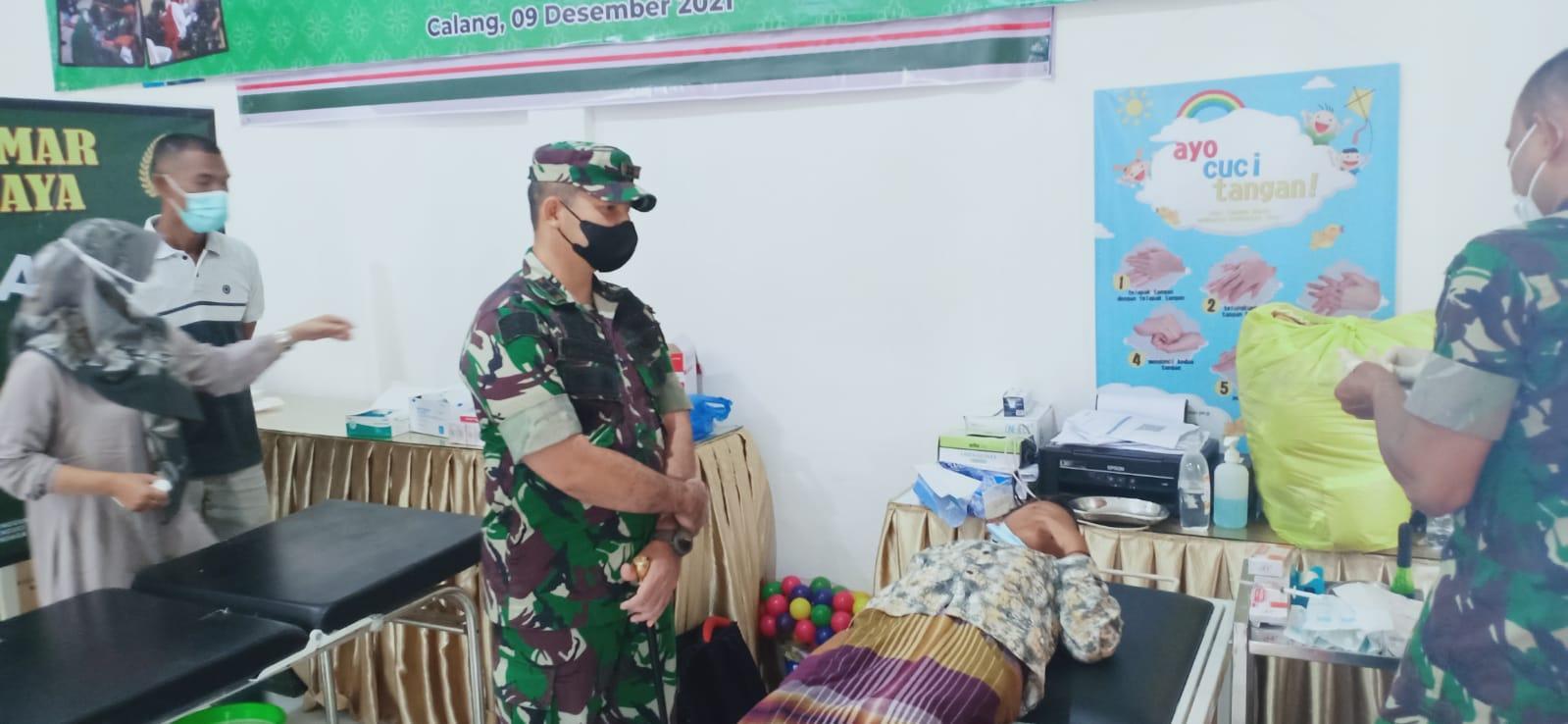Kodim Aceh Jaya Gelar Bhakti Sosial Khitan Massal Untuk 100 Orang Anak Yatim Piatu dan Keluarga Kurang Mampu