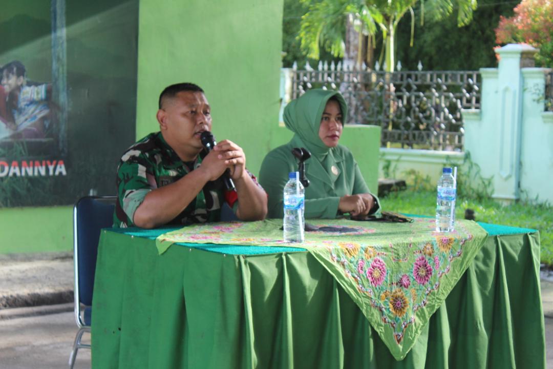 Dandim Nagan Raya Berikan Pengarahan Kepada Anggota Dan Keluarganya