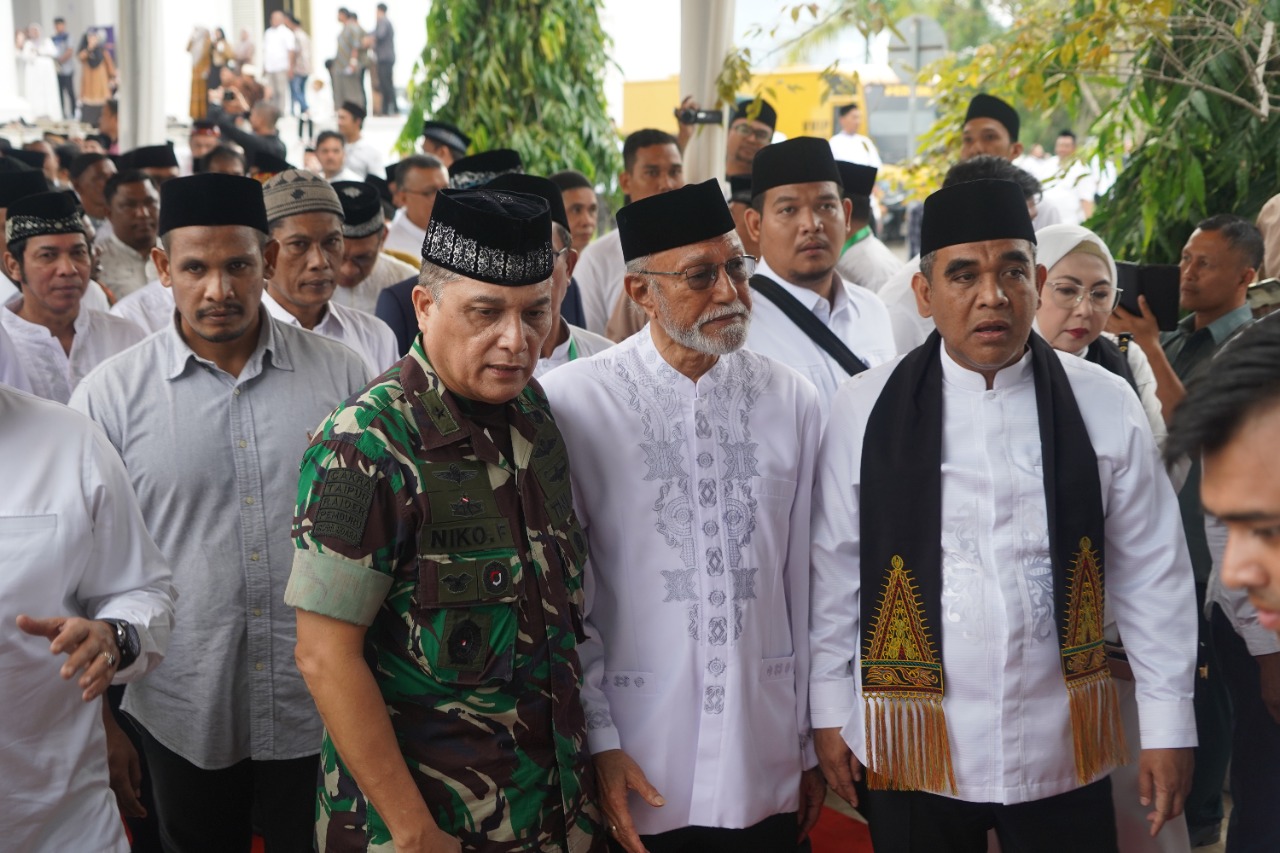 Pangdam IM Diwakili Irdam Hadiri Peringatan Maulid Nabi Muhammad SAW
