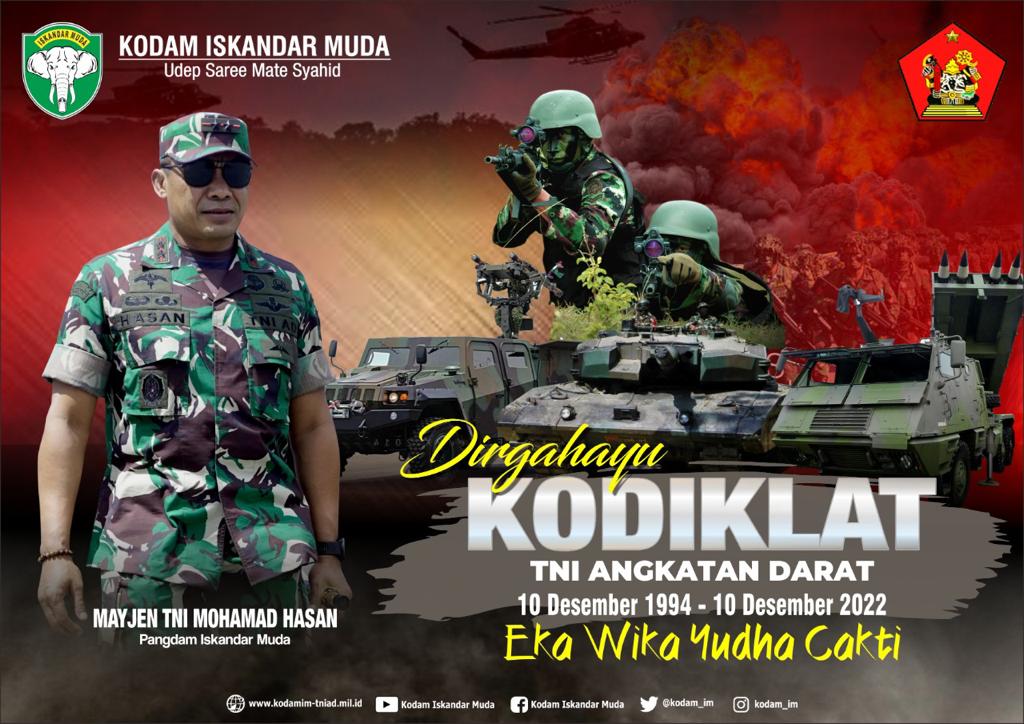 DIRGAHAYU KODIKLAT TNI ANGKATAN DARAT