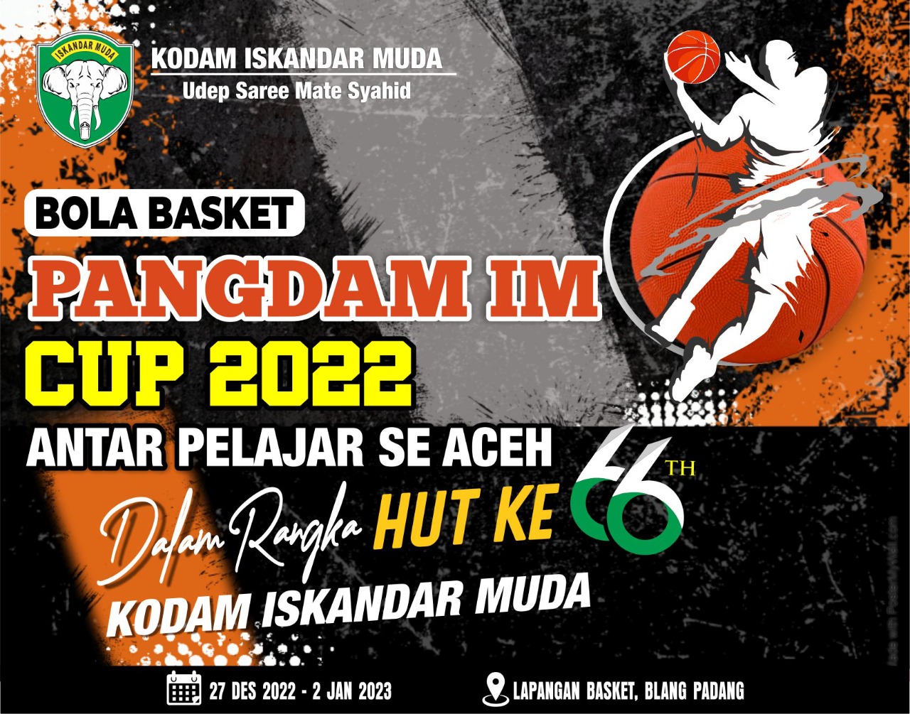 Bola Basket Pangdam IM CUP 2022