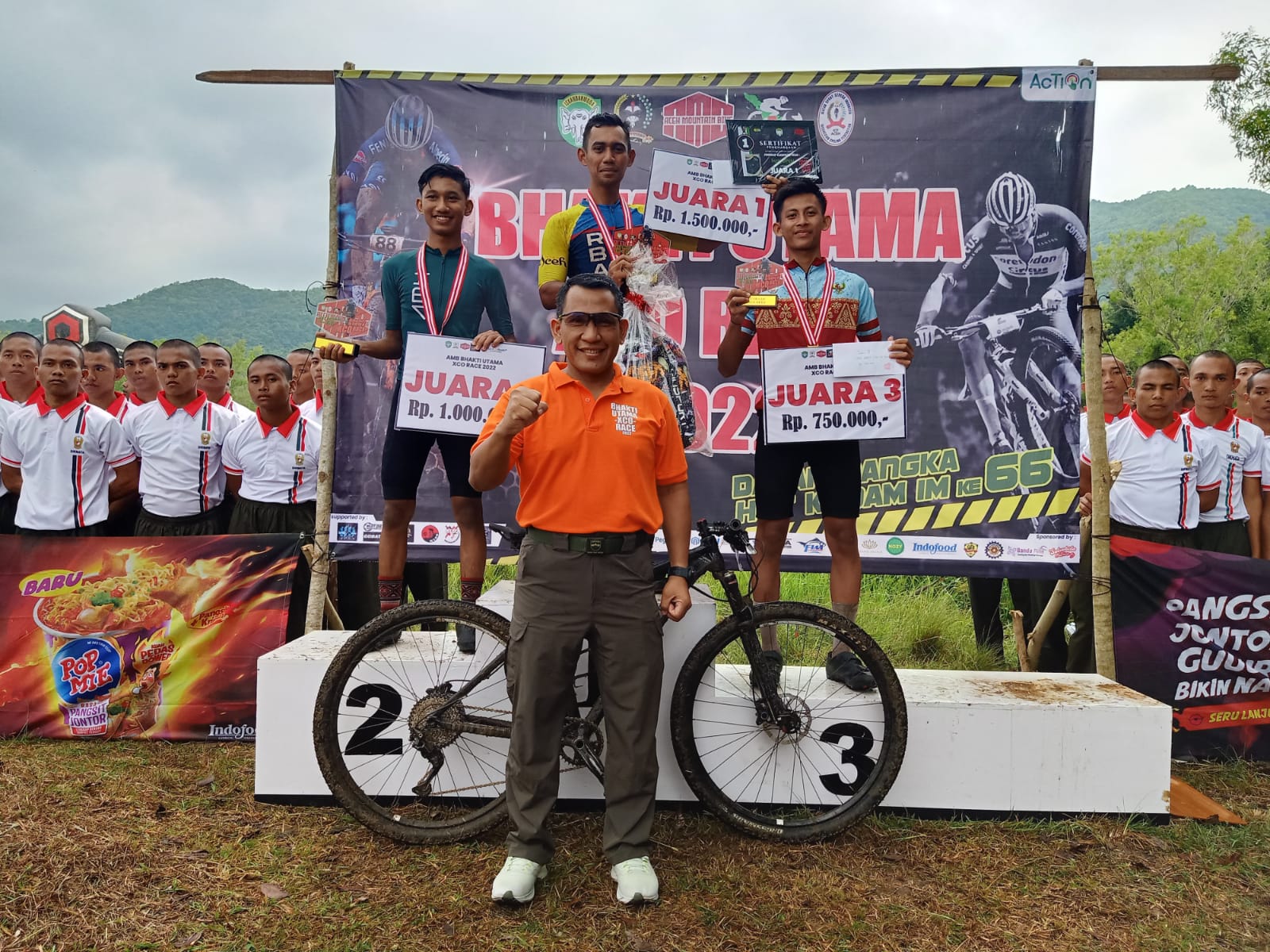 Irdam IM Hadiri MTB Racing Peringati HUT Ke 66 Kodam IM
