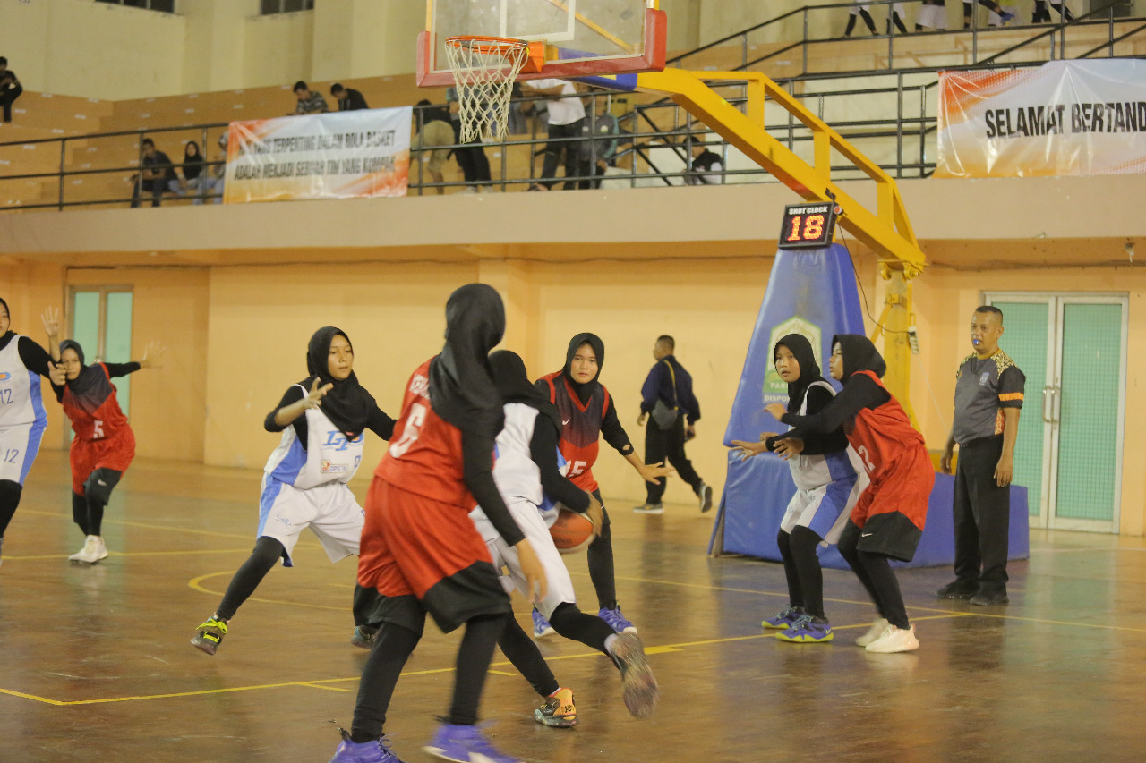 Basket Pangdam IM Cup, Putri Kodim 0107/Asel vs Kodim 0104/Atim
