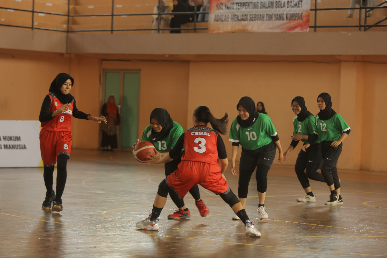 Basket Pangdam IM Cup, Putri Kodim 0101/KBA vs Kodim 0116/Nara