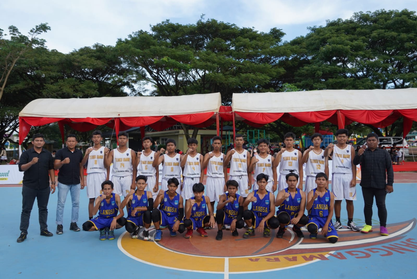 Pertandingan Bola Basket Berlanjut Sore