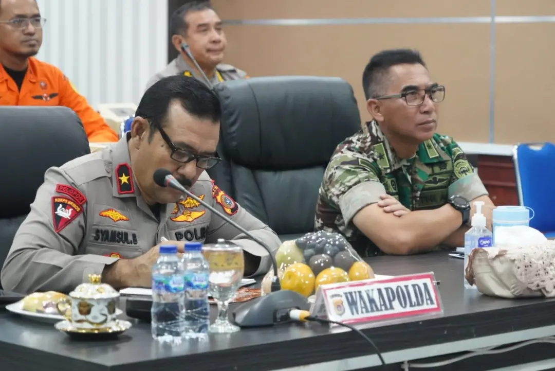 Kasdam IM Ikuti Vicon Pam Natal Dan Tahun Baru 2023