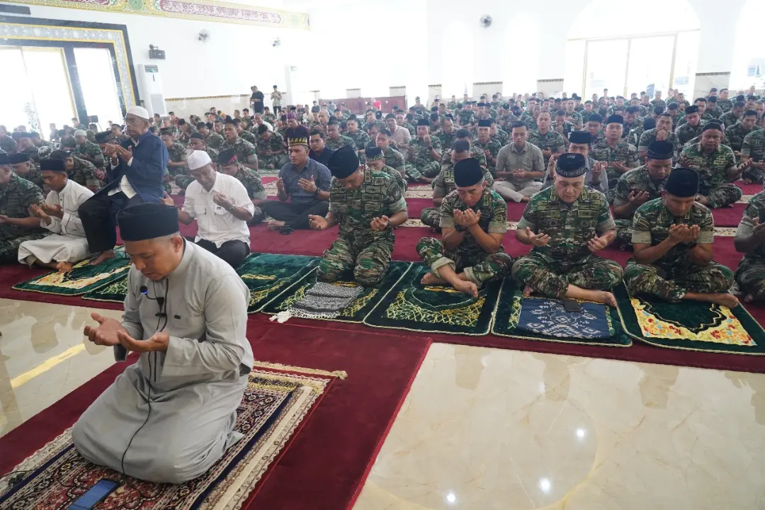 Kodam IM Gelar Doa Bersama Refleksi Dan Renungan Akhir Tahun 2022