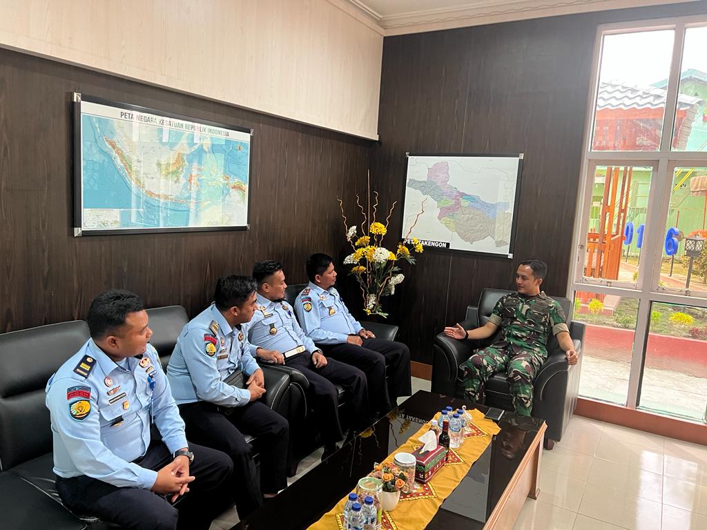Jaga Hubungan Agar Lebih Dekat Antara Kodim 0106/Ateng Dan Rutan Kelas IIB Takengon.