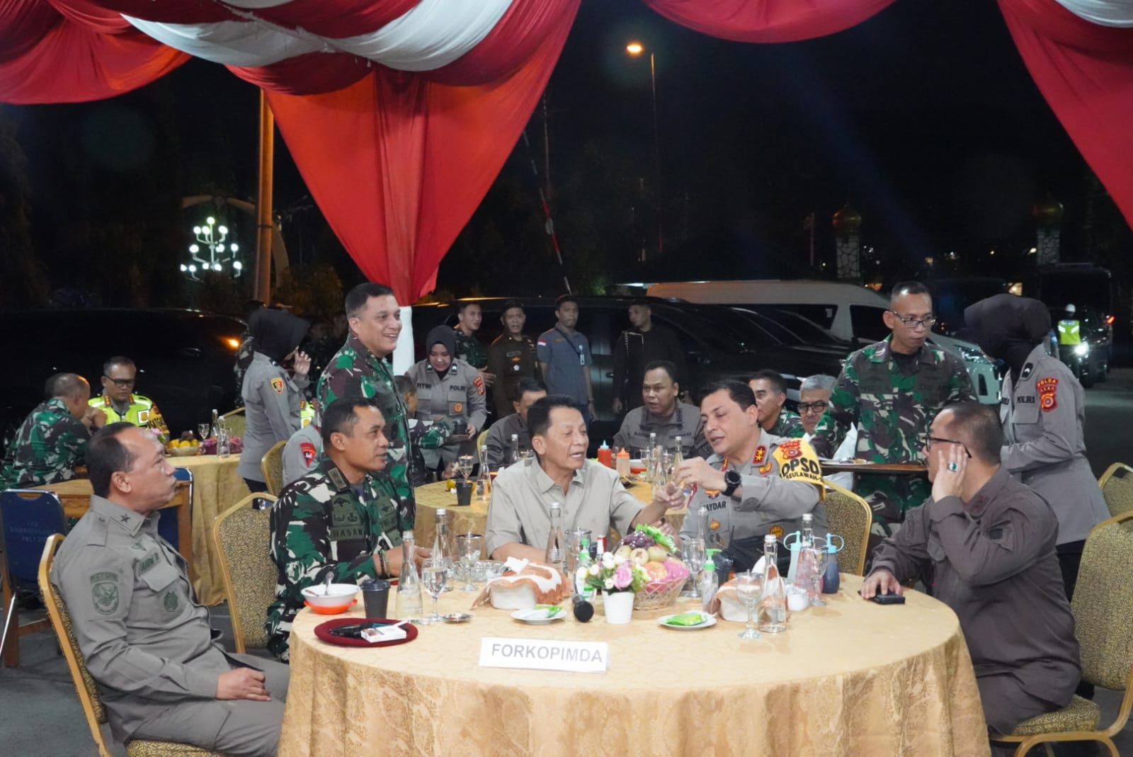 Pangdam IM Bersama Forkopimda Aceh Monitoring Pengamanan Malam Tahun Baru 2023