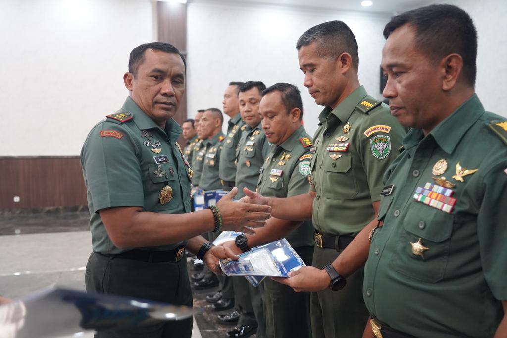 Kodam IM Gelar Rapat Evaluasi Progjagar TA 2022 