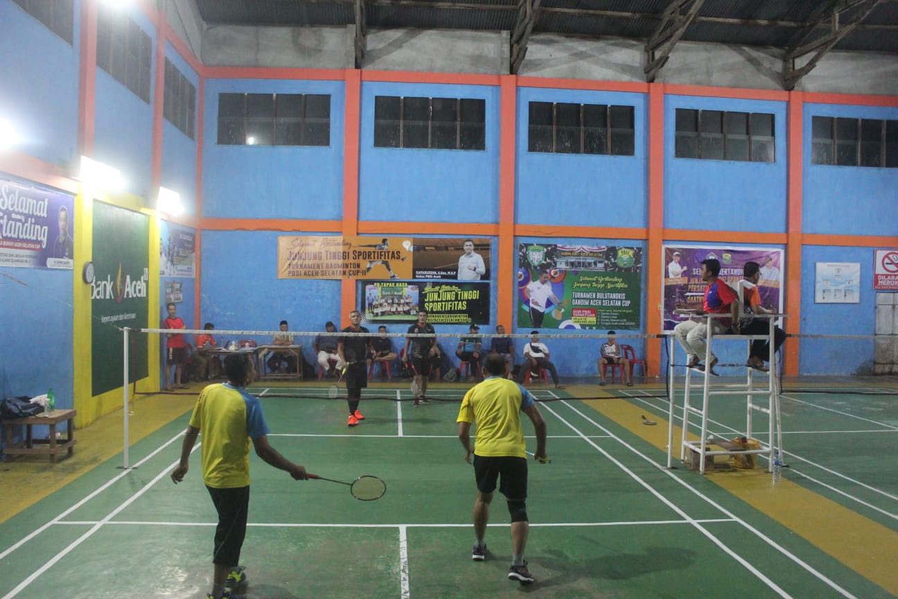 Turnamen Bulu Tangkis Piala Dandim Cup I Tahun 2023 Resmi Bergulir