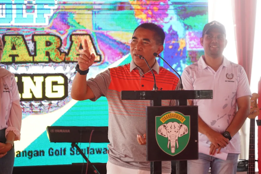 Kasdam IM Tutup Open Tournament Monthly Golf Sanggamara Aceh Gemilang