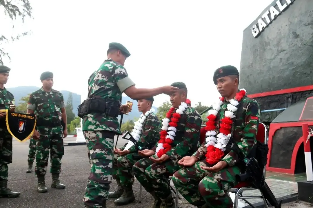 DANYONIF RAIDER 112/DJ PIMPIN UPACARA TRADISI PENYAMBUTAN PURNA TUGAS